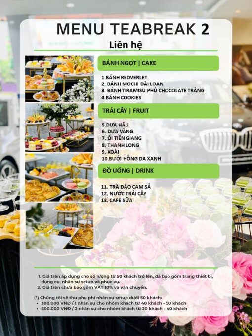 Món ăn bàn mâm 10 Sự Kiện Lâm Bon